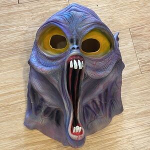 Paper Magic Group 2000 Alien Monster Scary Halloween Rubber Mask Halloween